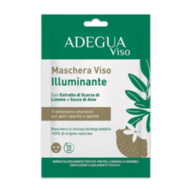 Adegua Maschera Viso Illuminante - Trattamento Idratante e Illuminante