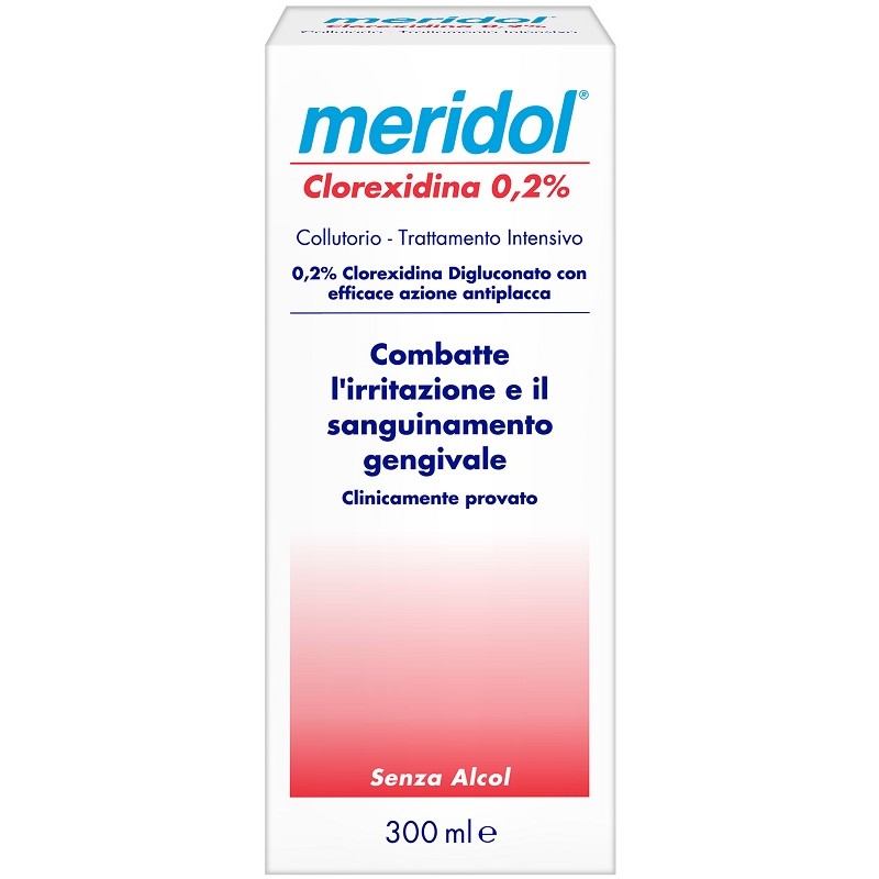 Meridol Clorexidina 0,2% Collutorio 300 ml | FarmaLùmina