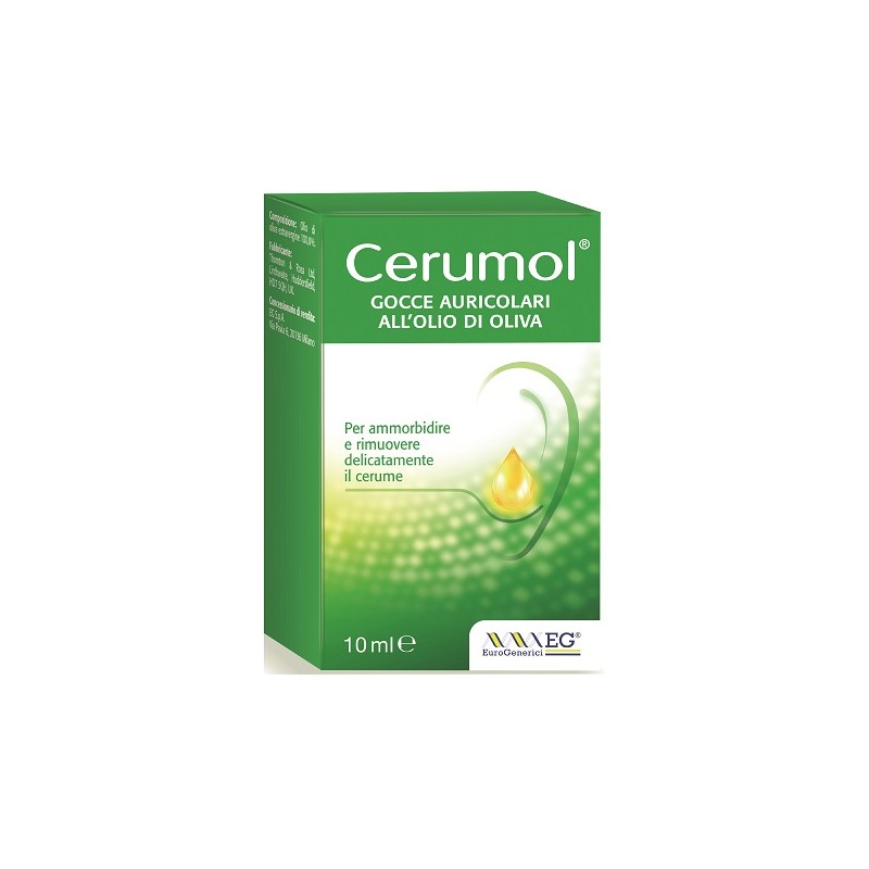 EG SPA Cerumol Gocce Auricolari 10 ml | FarmaLùmina