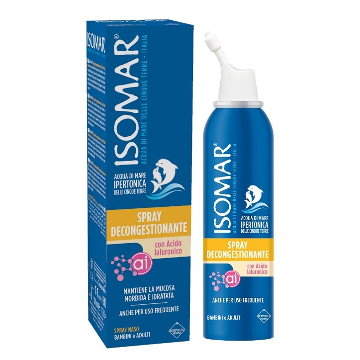 Isomar Spray Decongestionante Acido Ialuronico 100 ml