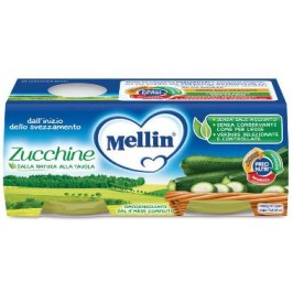Mellin Omogeneizzato Zucchine 2 x 80 g | FarmaLùmina