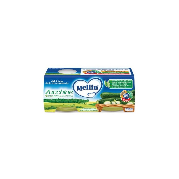 Mellin Omogeneizzato Zucchine 2 x 80 g