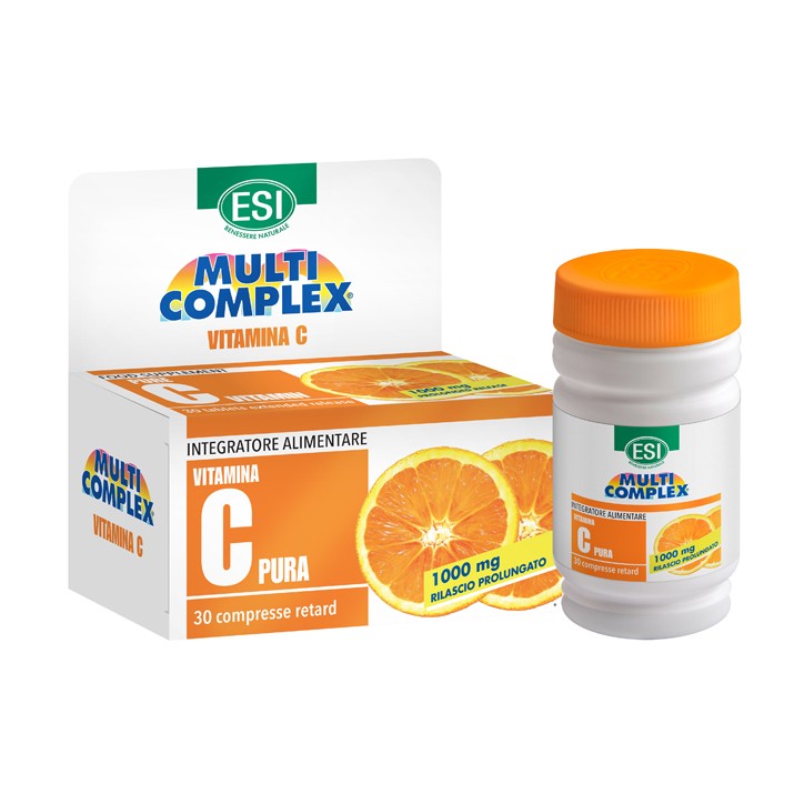 Multicomplex Vitamina C Pura 1000 mg Retard 30 compresse