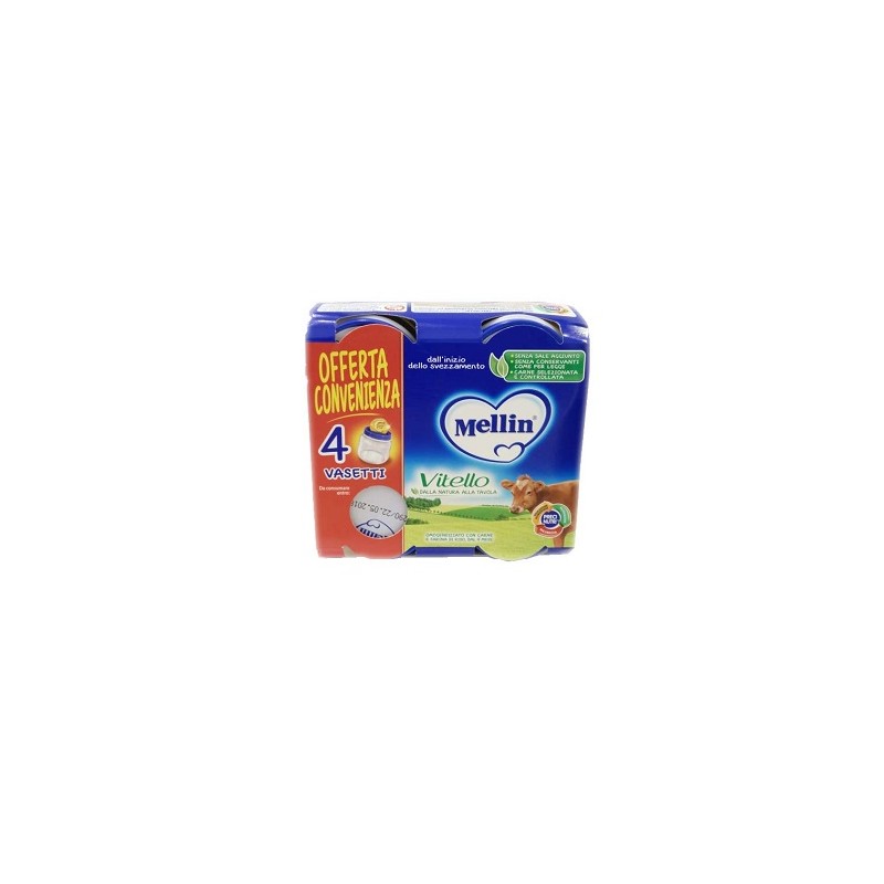 Mellin Omogeneizzato Vitello 80 g | FarmaLùmina