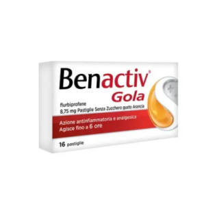 Benactiv Gola 16 Pastiglie Senza Zucchero | Farmacia Online