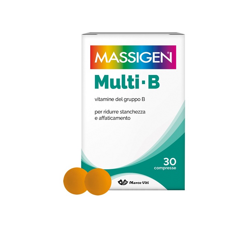 Massigen Multi B Vitamine del Gruppo B 30 compresse | FarmaLùmina