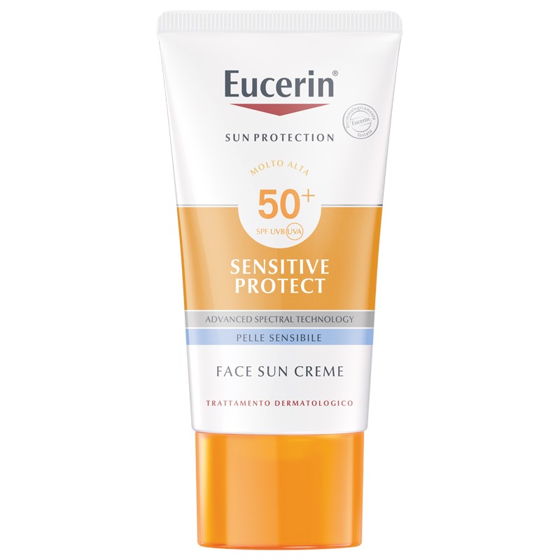 Eucerin Sun Crema Viso SPF50+ 50 ml | FarmaLùmina