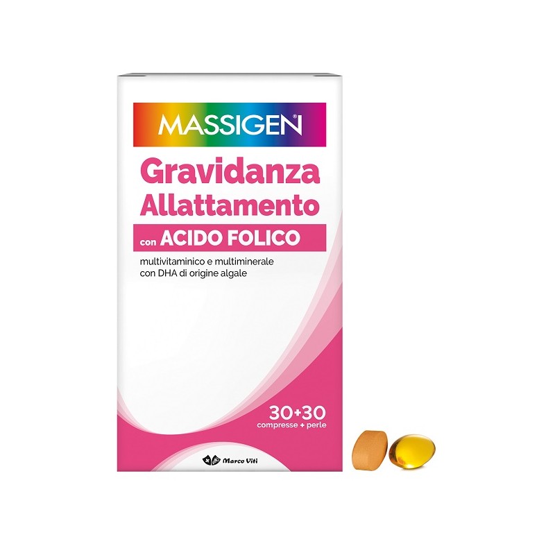 Massigen Gravidanza Allattamento 30 compresse | FarmaLùmina