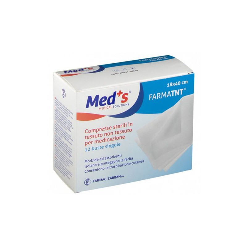 Meds Garza Compressa Tessuto Non Tessuto 18x40 cm | FarmaLùmina