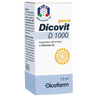 Dicofarm Dicovit D 1000 7,5 ml | FarmaLùmina