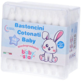 Babystar Bastoncini Cotonati per Bambini - Pulizia Delicata e Sicura