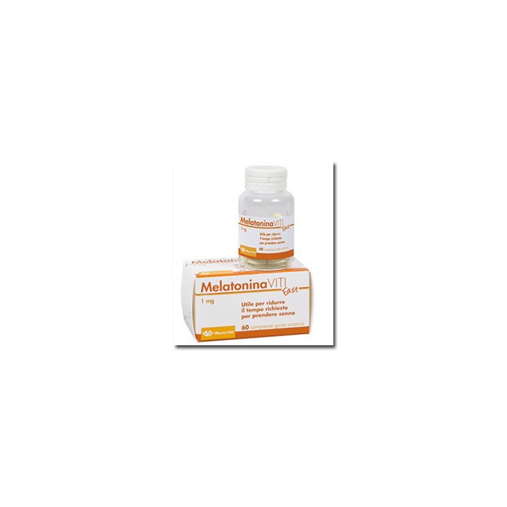 Melatonina Viti Fast 1 mg 60 compresse gusto arancia