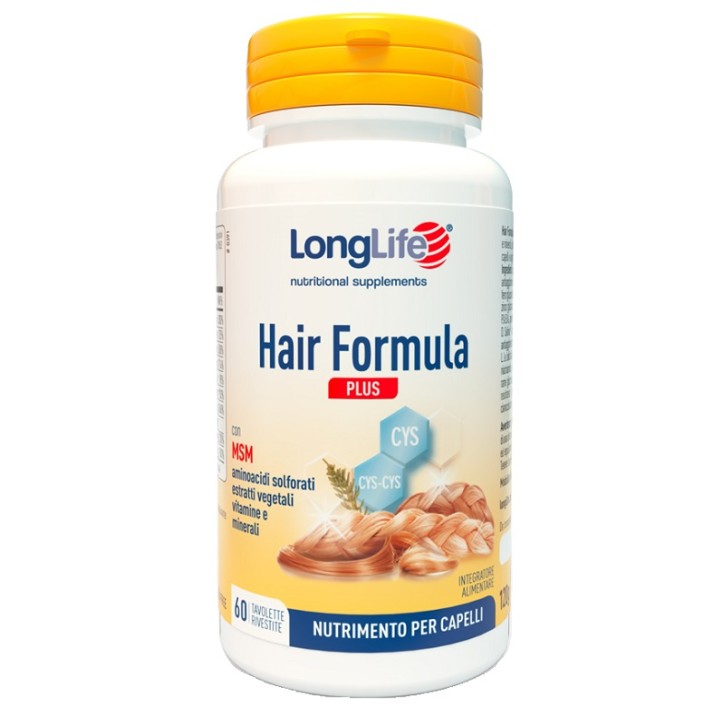 LongLife Hair Formula Plus 60 tavolette