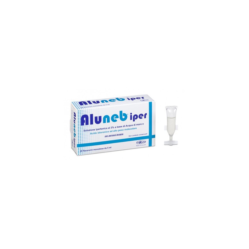 Aluneb Soluzione Ipertonica 20 flaconcini da 5 ml | FarmaLùmina