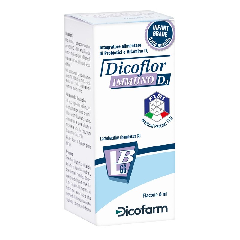 Dicoflor Immuno D3 8 ml | FarmaLùmina