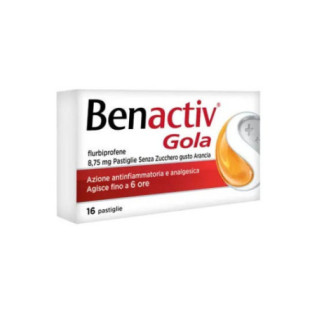 Benactiv Gola 16 Pastiglie Senza Zucchero | Farmacia Online