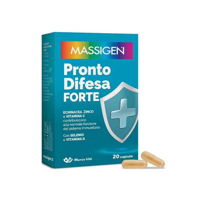 Massigen Pronto Difesa Forte 20 capsule | FarmaLùmina