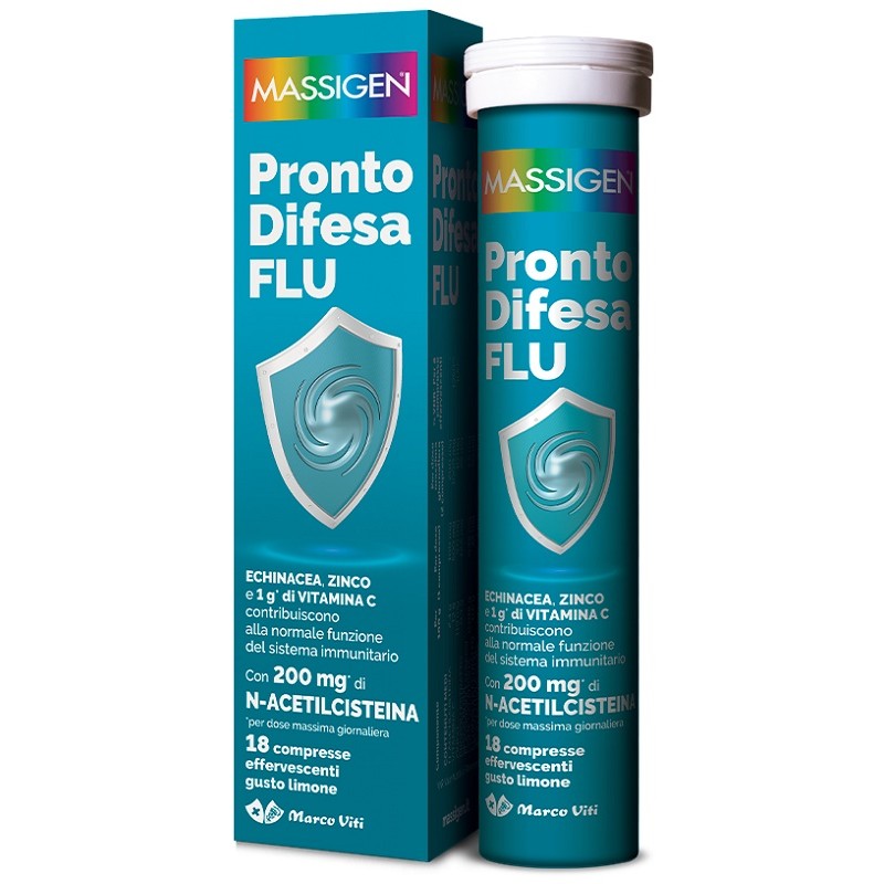 Massigen Pronto Difesa Flu 18 compresse | FarmaLùmina