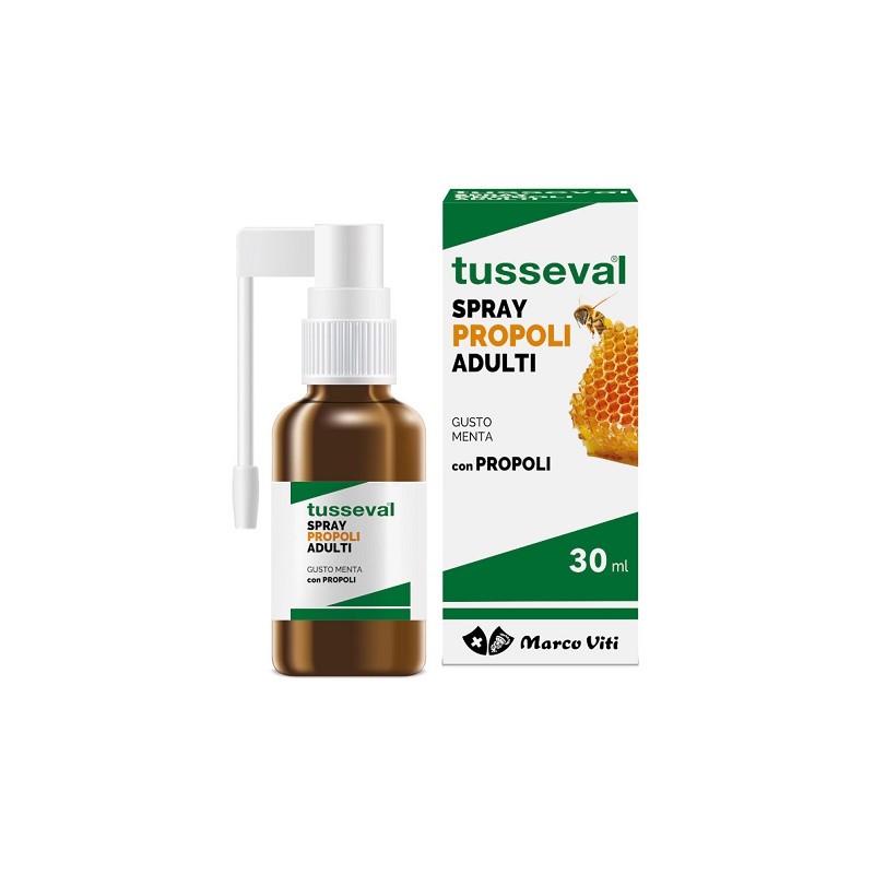 Tusseval Gola Propoli Spray per Adulti 30 ml | FarmaLùmina