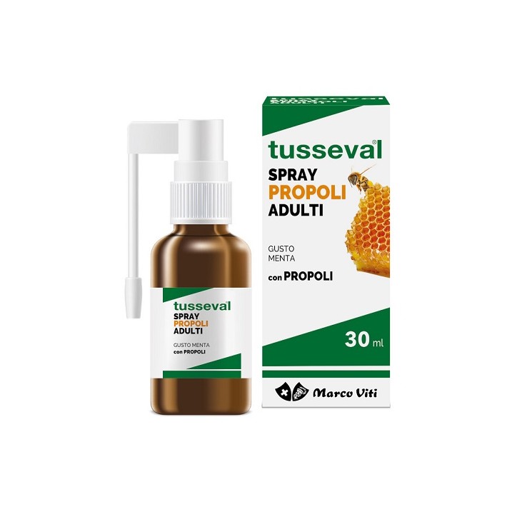 Tusseval Gola Propoli Spray per Adulti 30 ml
