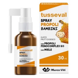 Tusseval Gola Propoli Spray per Bambini 30 ml | FarmaLùmina