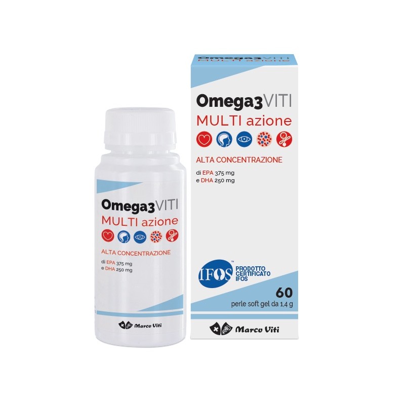 Viti Omega 3 Multiazione 60 perle | FarmaLùmina