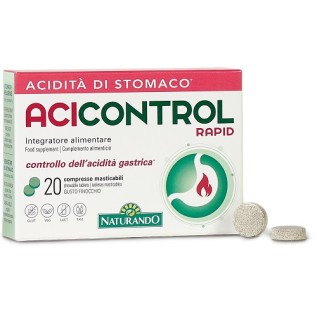 Naturando Acicontrol Rapid 20 compresse | FarmaLùmina