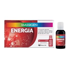 Massigen Energia 10 flaconi da 25 ml | FarmaLùmina