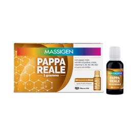 Massigen Pappa Reale 10 flaconi da 25 ml | FarmaLùmina