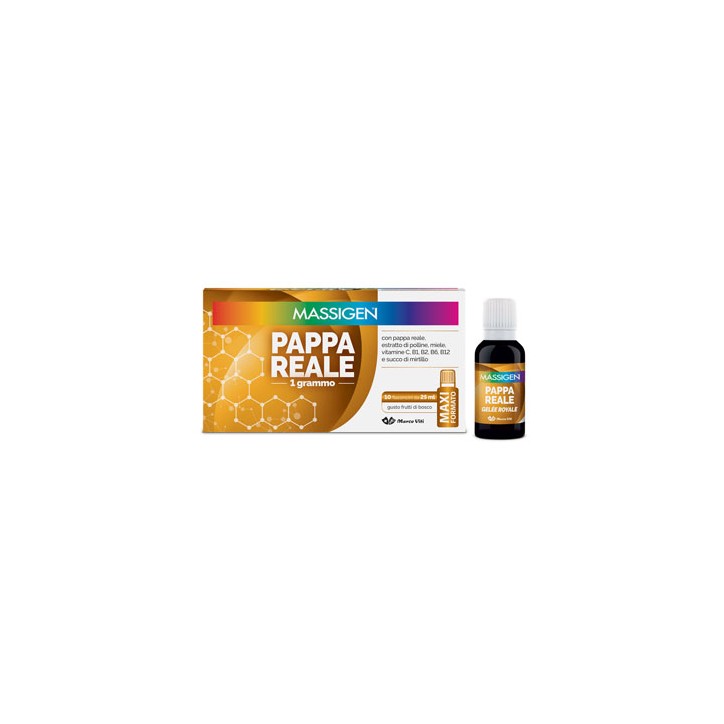 Massigen Pappa Reale 10 Flaconi da 25 ml