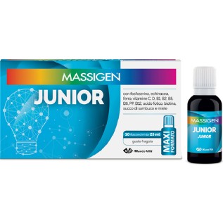 Massigen Junior 10 flaconi da 25 ml | FarmaLùmina