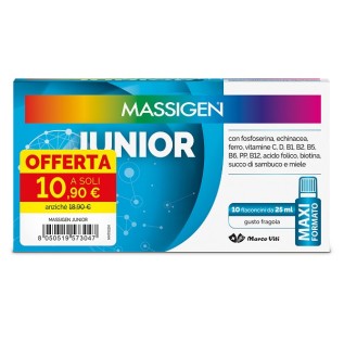 Massigen Junior 10 flaconcini da 25 ml | FarmaLùmina
