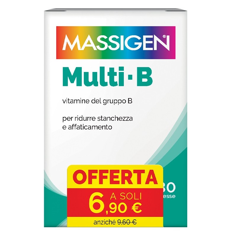 Dailyvit Massigen Multi-B 30 compresse | FarmaLùmina
