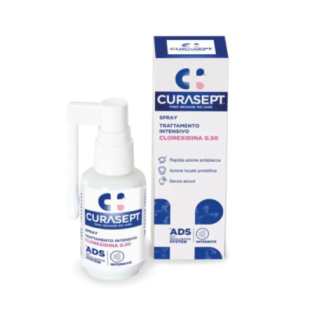 Curasept Spray 30ml - Trattamento Intensivo per Gengive e Cavo Orale