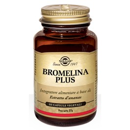 Solgar Bromelina Plus 60 capsule | FarmaLùmina