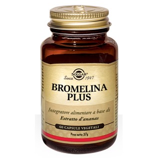 Solgar Bromelina Plus 60 capsule | FarmaLùmina