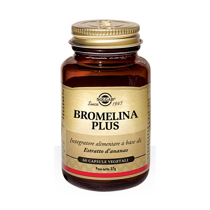 Solgar Bromelina Plus 60 capsule