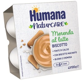 Humana Merenda Latte Biscotto 400 g | FarmaLùmina