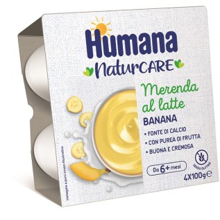 Humana Merenda Latte Banana 400 g | FarmaLùmina