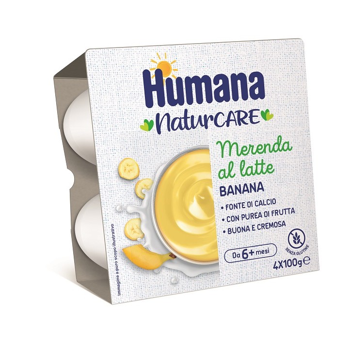Humana Merenda Latte Banana 100 g