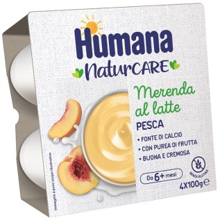 Humana Merenda Pesca 100 g | FarmaLùmina