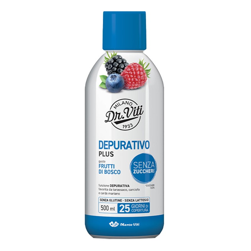 Marco Viti Depurativo Plus Frutti di Bosco 500 ml | FarmaLùmina
