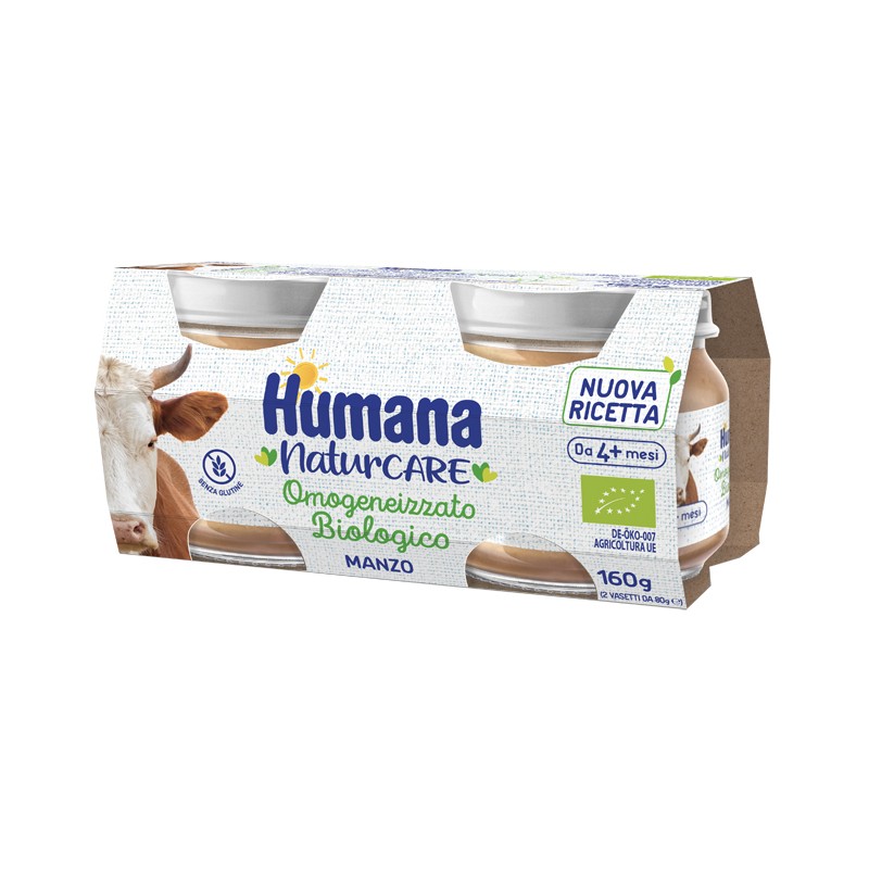 Humana Omogeneizzato Manzo Biologico 80 g | FarmaLùmina