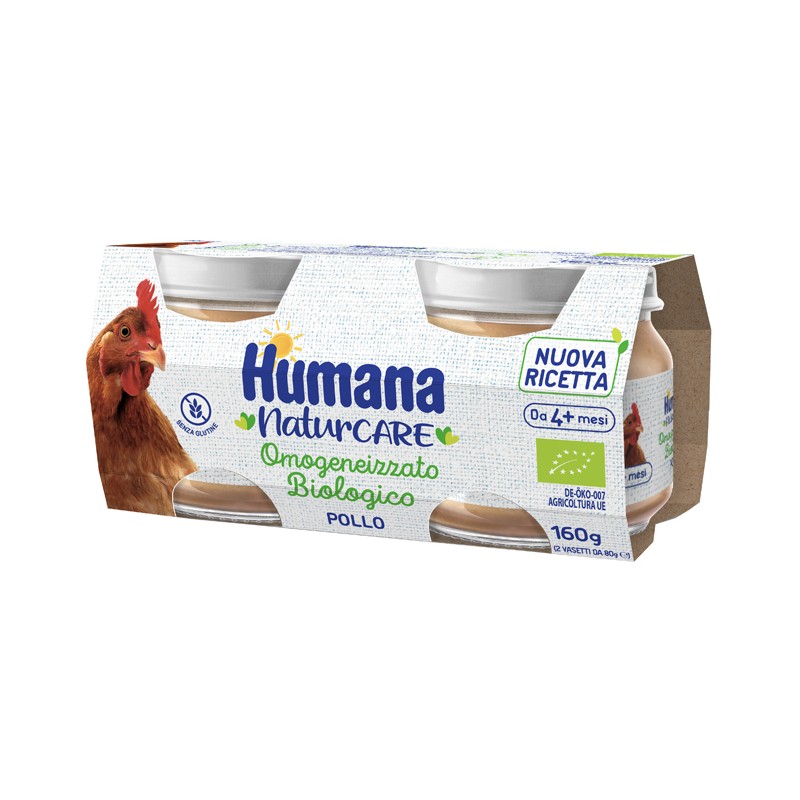 Humana Omogeneizzato Pollo Biologico 80 g | FarmaLùmina