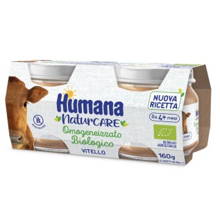 Humana Omogeneizzato Vitello Biologico 80 g | FarmaLùmina