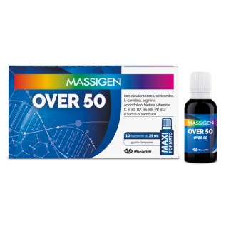 Massigen Over 50 10 flaconi da 25 ml | FarmaLùmina