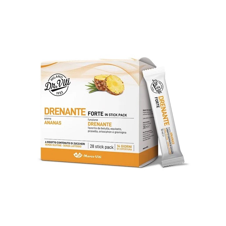 Dr Viti Drenante Forte Ananas 28 Stick