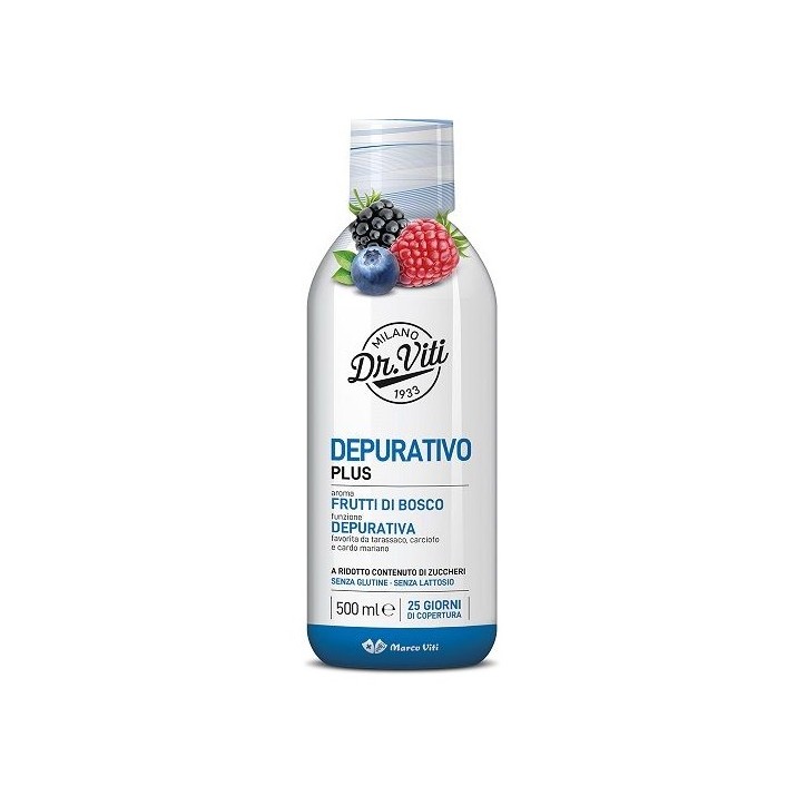 Dr Viti Depurativo Plus Frutti di Bosco 500 ml