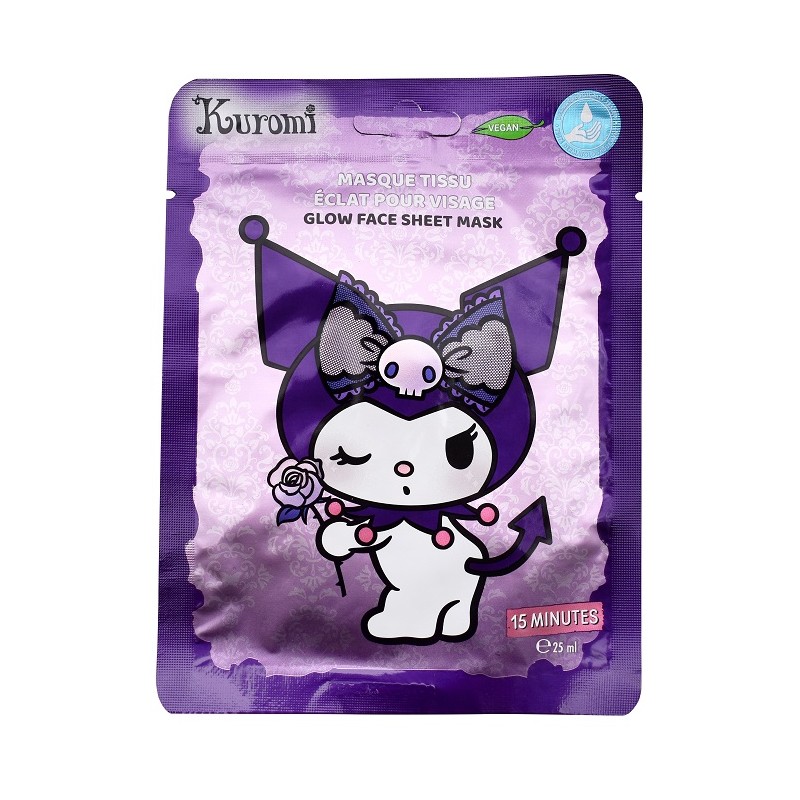 HK Kuromi Glow Face Mask 25 ml | FarmaLùmina