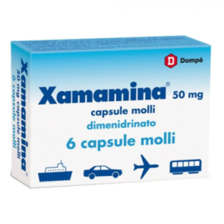 Xamamina 50 mg - Rimedi contro la nausea in viaggio